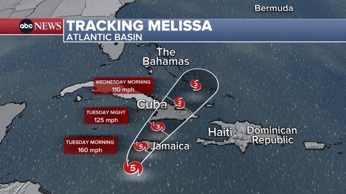 Hurricane Melissa’s path: where and when Melissa will make landfall Hurricane Melissa's path: where and when Melissa will make landfall