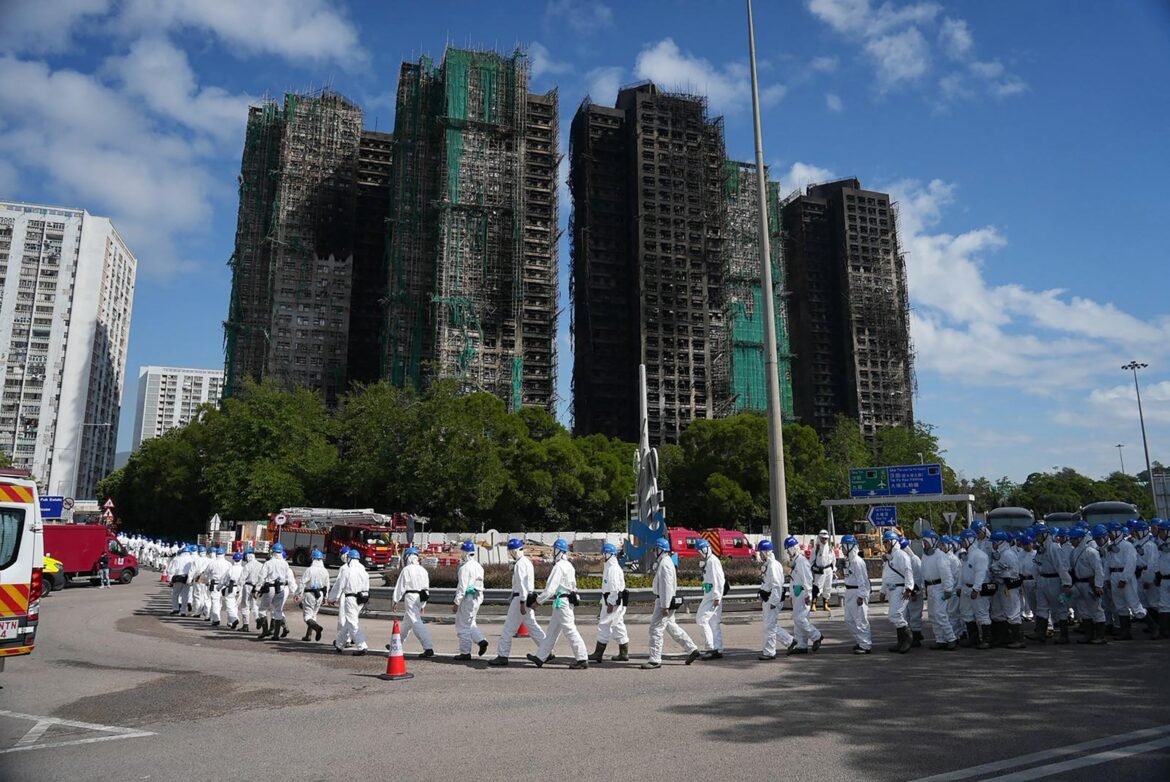 Death toll rises to 146 in Hong Kong skyscraper fire, authorities say

