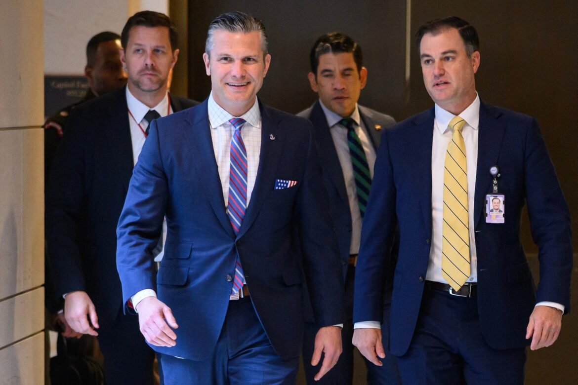 Hegseth declines to comment on the report that the ship's survivors died as a result of his orders to the military.

