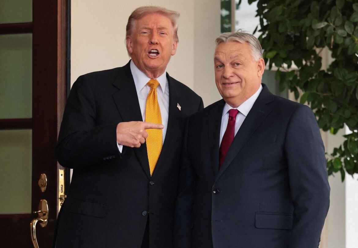 Trump meets with Hungarian Viktor Orban at the White House

